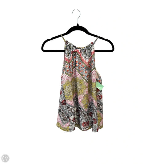 Top Sleeveless By Loft In Multi-colored, Size: Xs