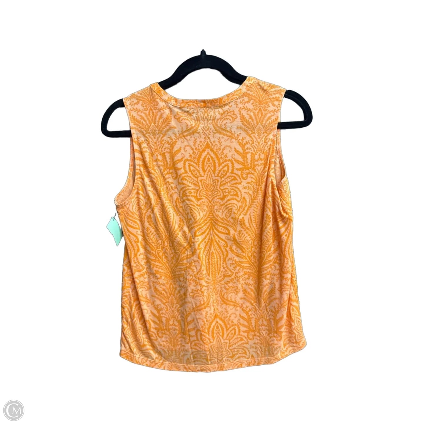 Top Sleeveless By Loft In Orange, Size: Xs