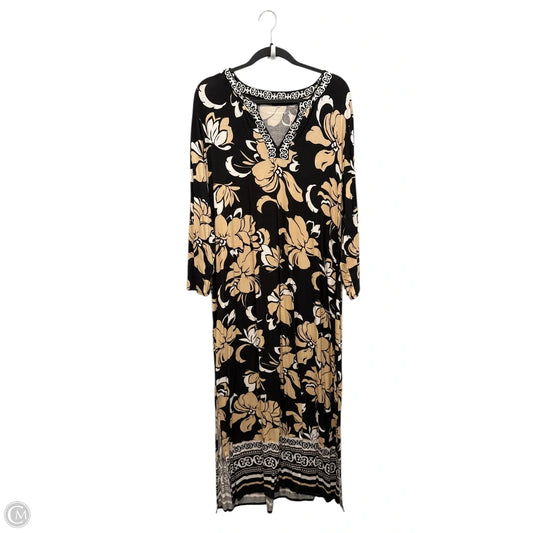 Dress Casual Maxi By Soft Surroundings In Black, Size: 2x