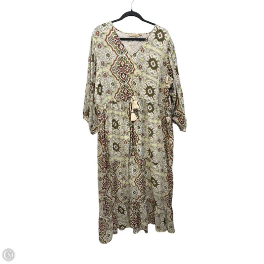 Dress Casual Maxi By Soft Surroundings In Green, Size: 3x