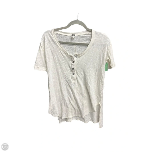 Top Short Sleeve By We The Free In White, Size: Xs