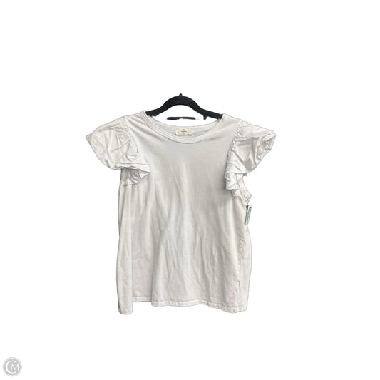 Top Sleeveless By Entro In White, Size: L