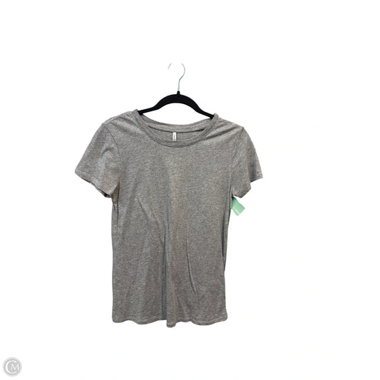 Top Short Sleeve Basic By Z Supply In Grey, Size: S