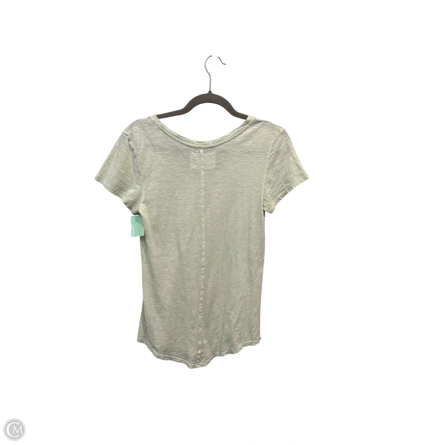 Top Short Sleeve Basic By Loft In Green, Size: Xs