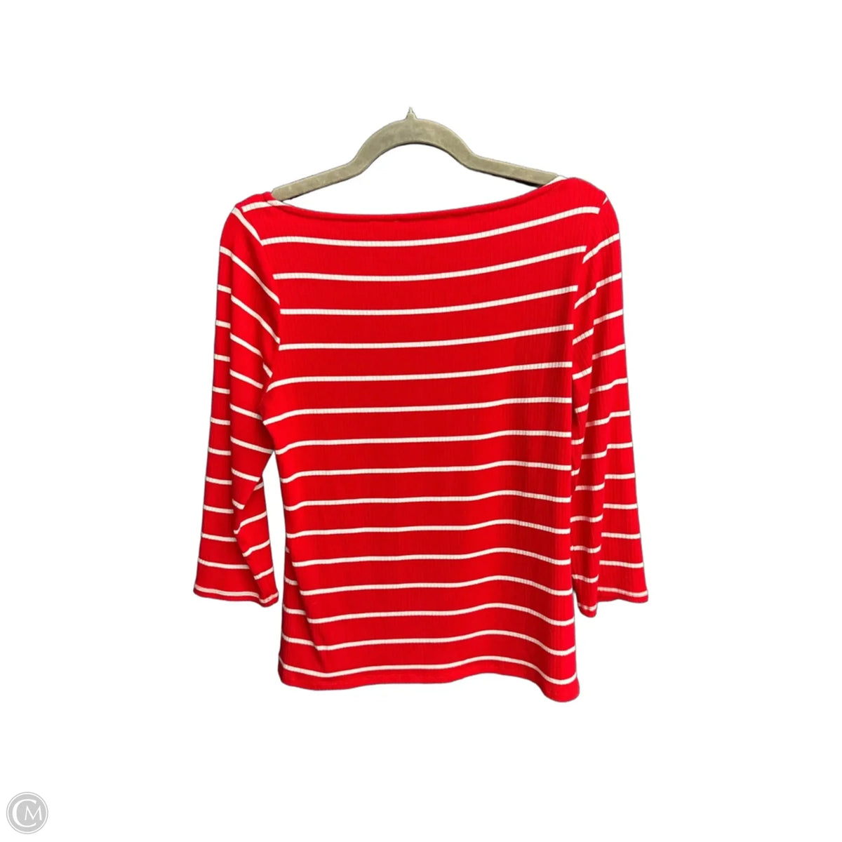 Top 3/4 Sleeve By Cyrus In Red, Size: M