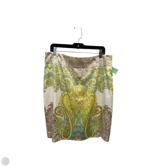 Skirt Midi By Antonio Melani In Multi-colored, Size: 14
