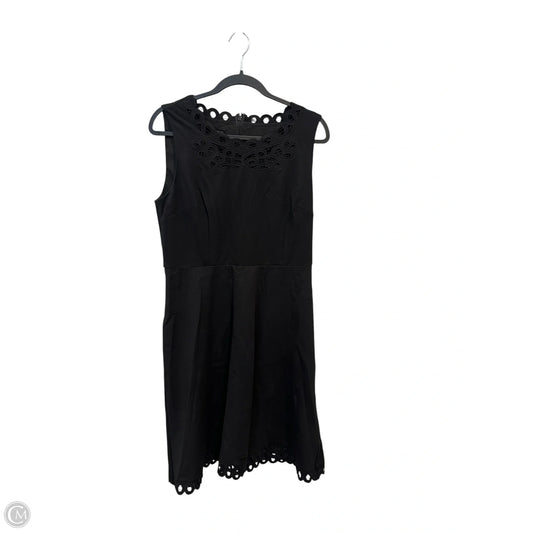 Dress Casual Midi By Talbots In Black, Size: 10