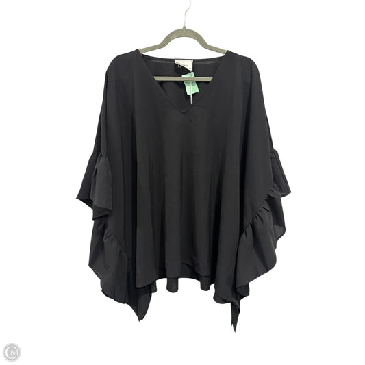 Tunic Short Sleeve By Andree By Unit In Black, Size: M