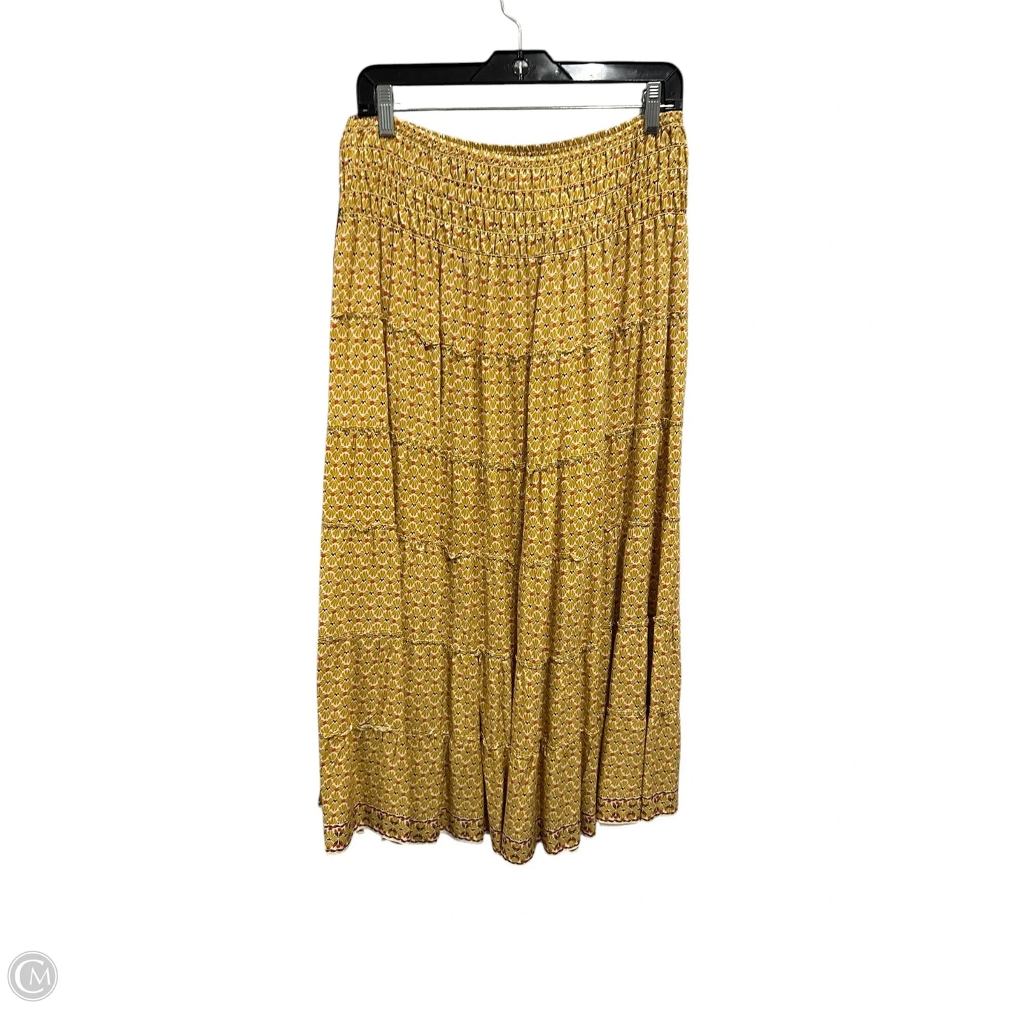 Skirt Maxi By Max Studio In Yellow, Size: L