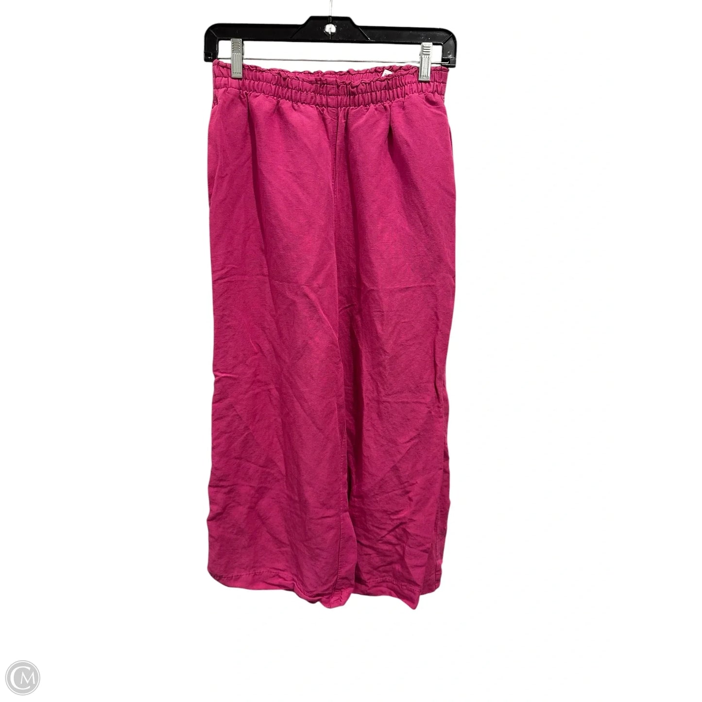 Pants Linen By H&m In Purple, Size: S