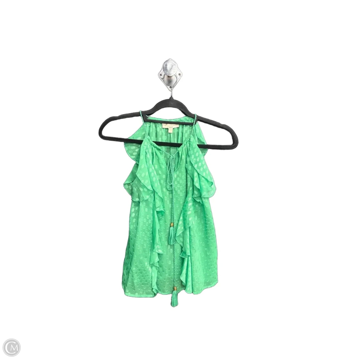 Top Sleeveless By Jealous Tomato In Green, Size: S