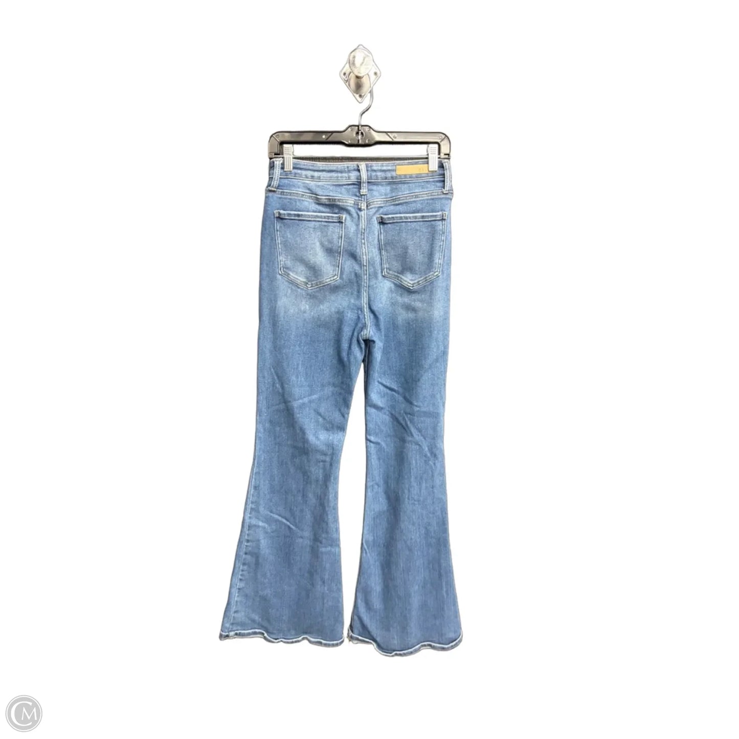 Jeans Flared By Cello In Blue Denim, Size: 10