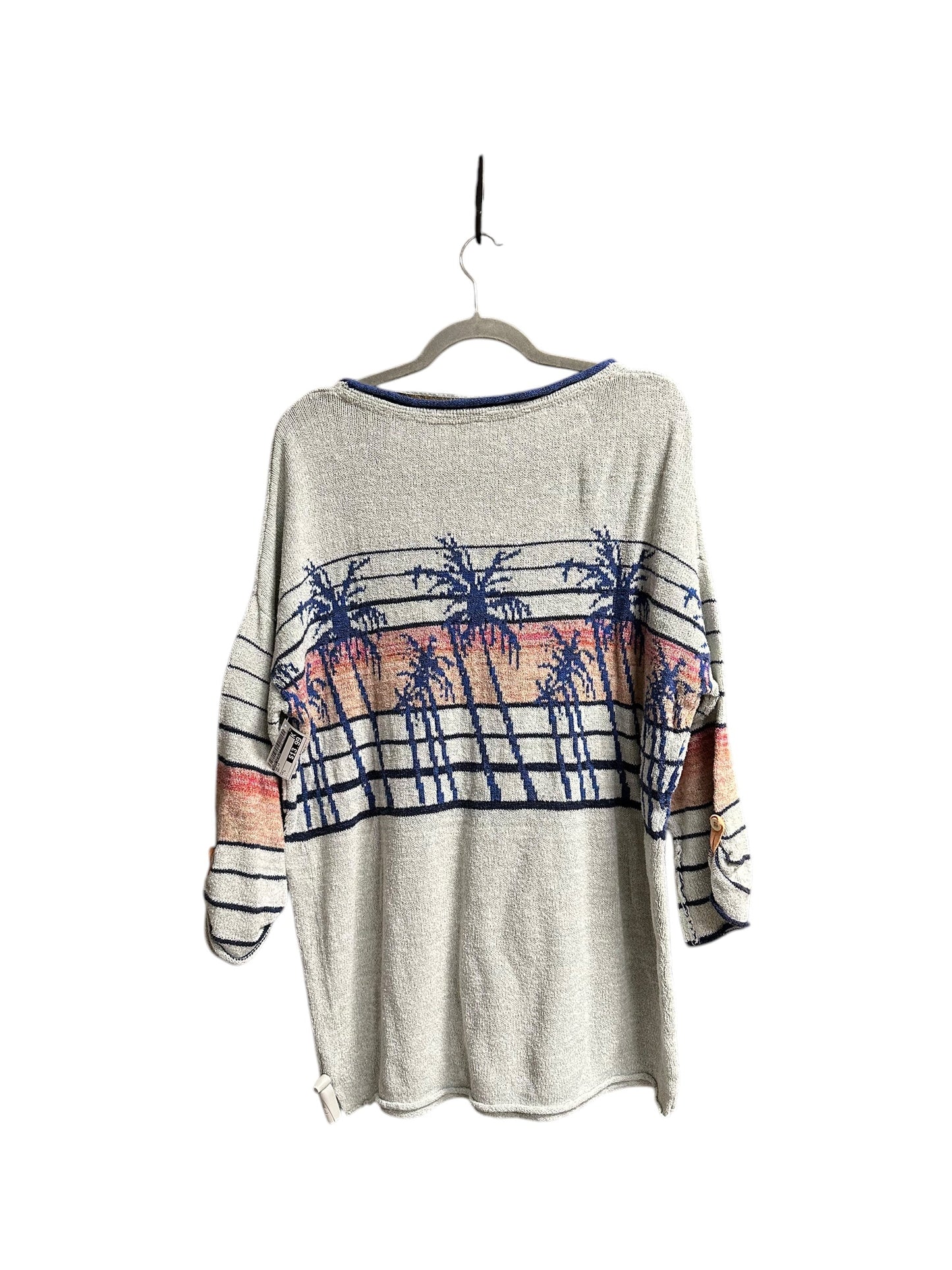 Top Long Sleeve By Free People In Grey, Size: L