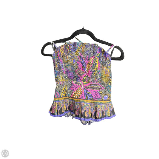 Top Sleeveless By Clothes Mentor In Multi-colored, Size: S