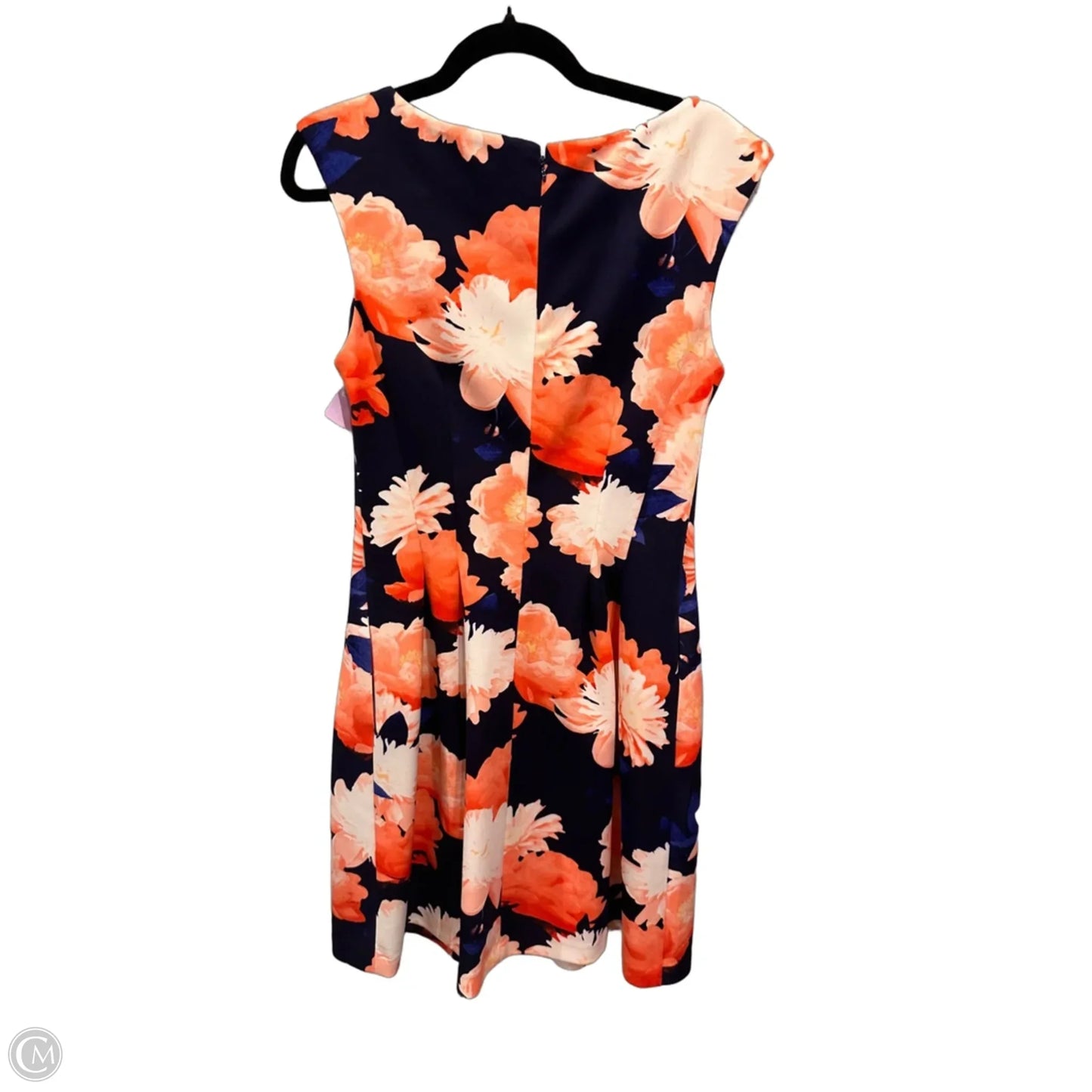 Dress Casual Midi By Vince Camuto In Floral Print, Size: 10