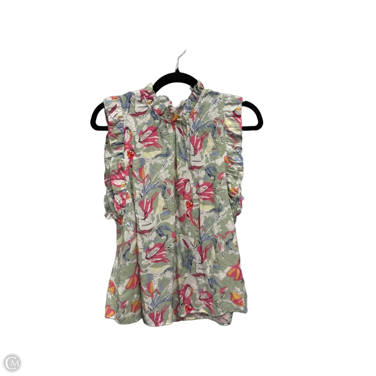 Top Sleeveless By Thml In Floral Print, Size: M