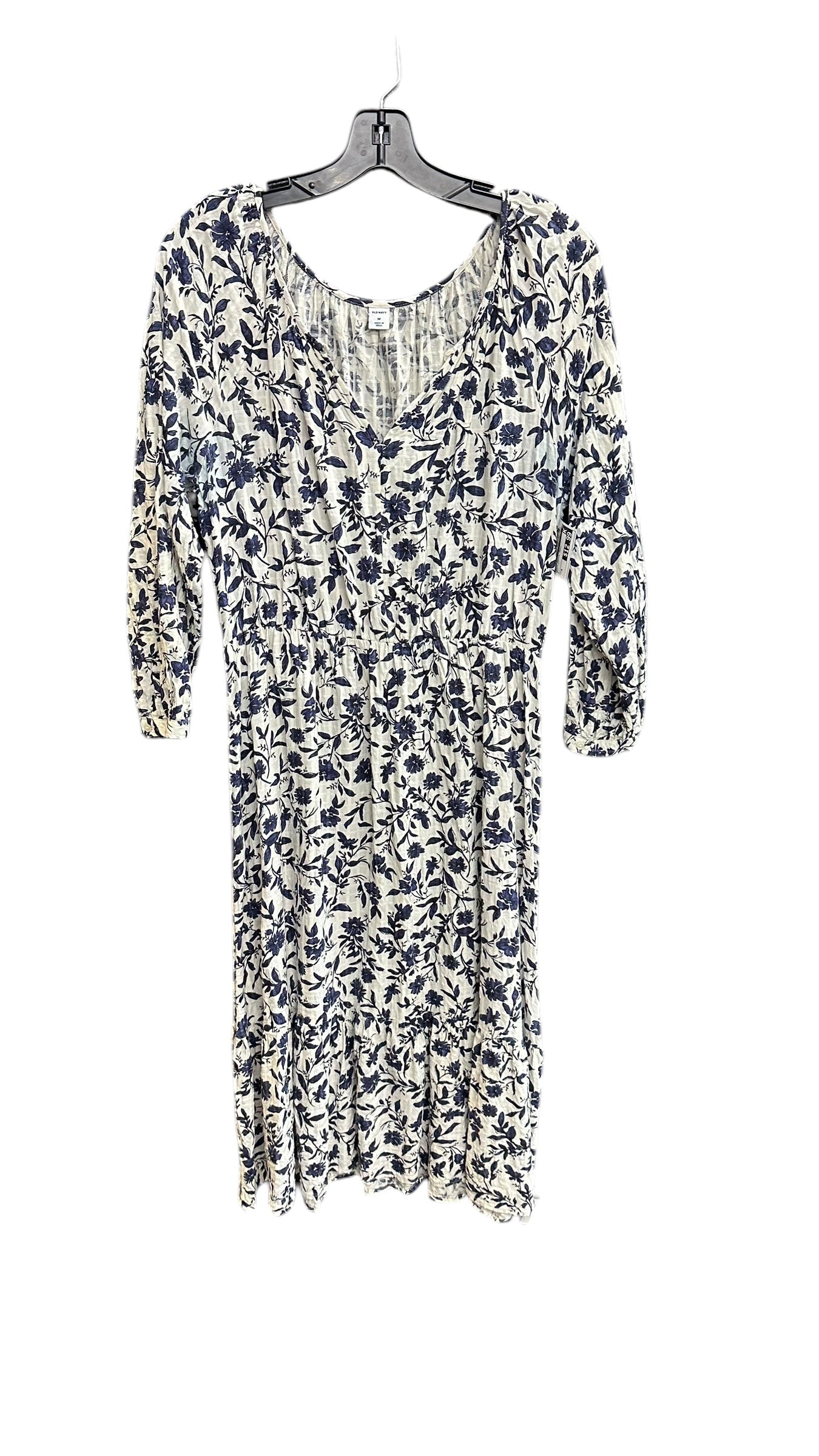 Dress Casual Maxi By Old Navy In Navy, Size: M