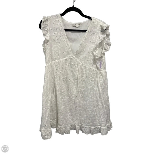 Dress Casual Short By Hyfve In White, Size: L