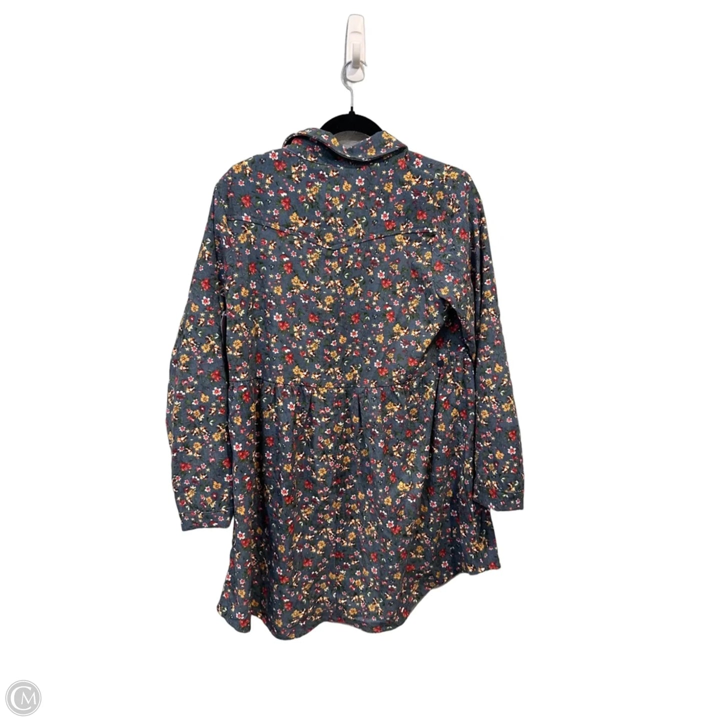 Dress Casual Short By Umgee In Blue, Size: M