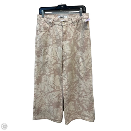 Jeans Wide Leg By Clothes Mentor In Camouflage Print, Size: 4