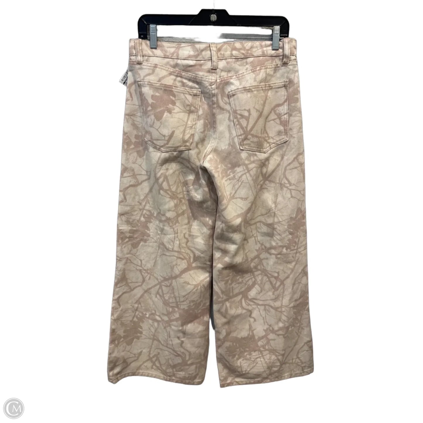 Jeans Wide Leg By Clothes Mentor In Camouflage Print, Size: 4
