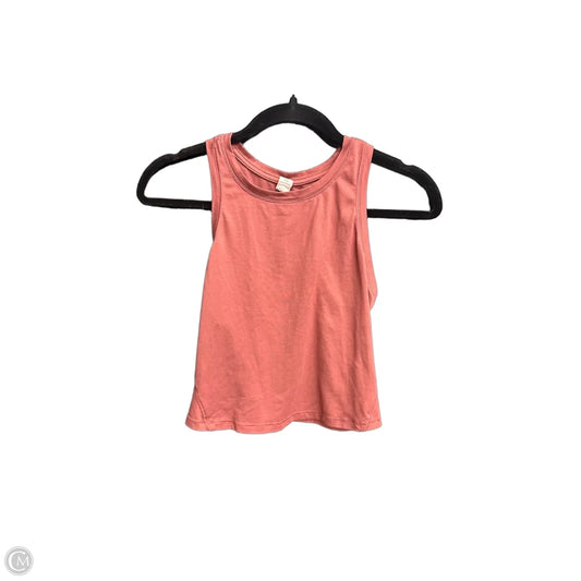 Athletic Tank Top By Yogalicious In Maroon, Size: Xs