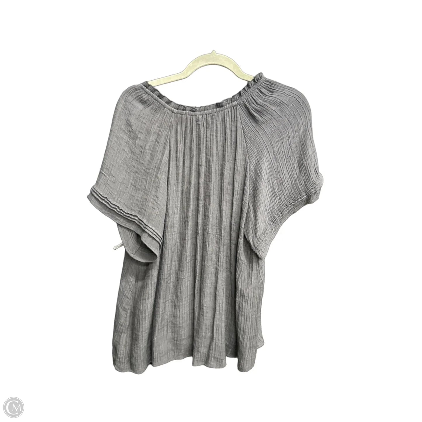 Top Sleeveless By Wonderly In Grey, Size: Xl