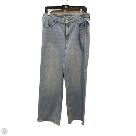 Jeans Wide Leg By Old Navy In Blue Denim, Size: 14