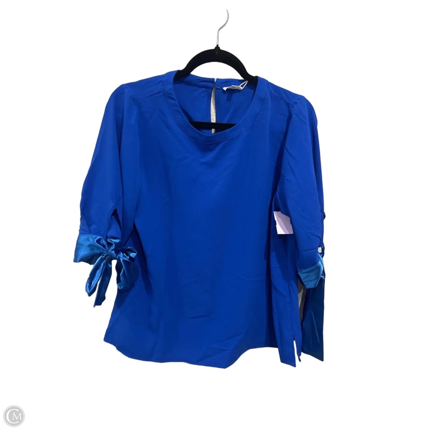 Top 3/4 Sleeve By Jodifl In Blue, Size: S