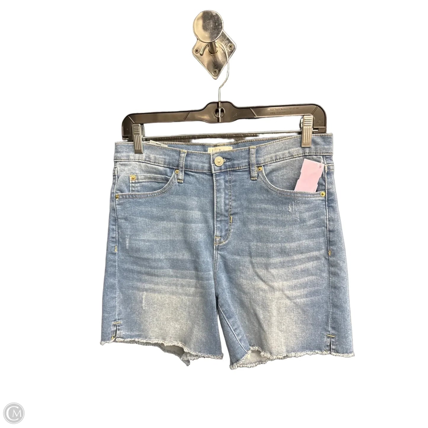 Shorts By Nicole Miller In Blue Denim, Size: 6