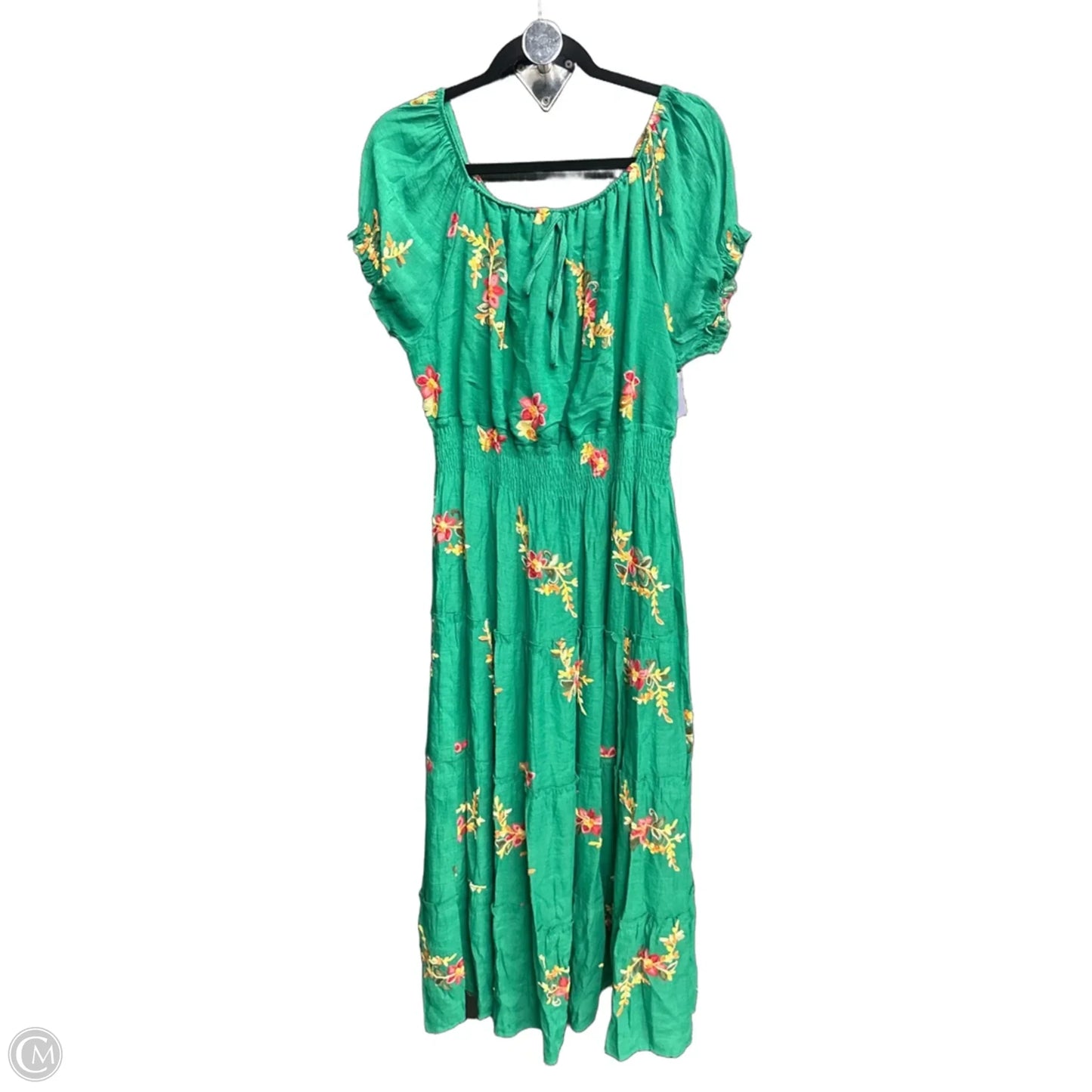 Dress Casual Maxi By Clothes Mentor In Green, Size: 2x