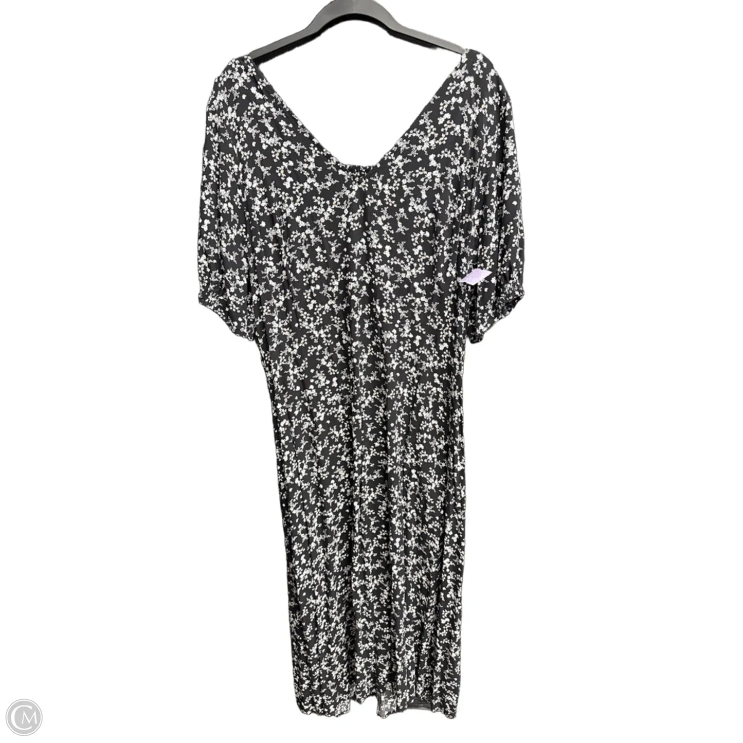 Dress Casual Maxi By Old Navy In Black, Size: Xl