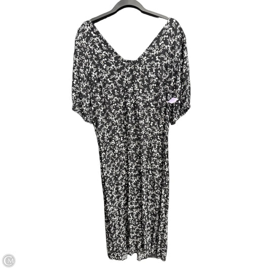 Dress Casual Maxi By Old Navy In Black, Size: Xl