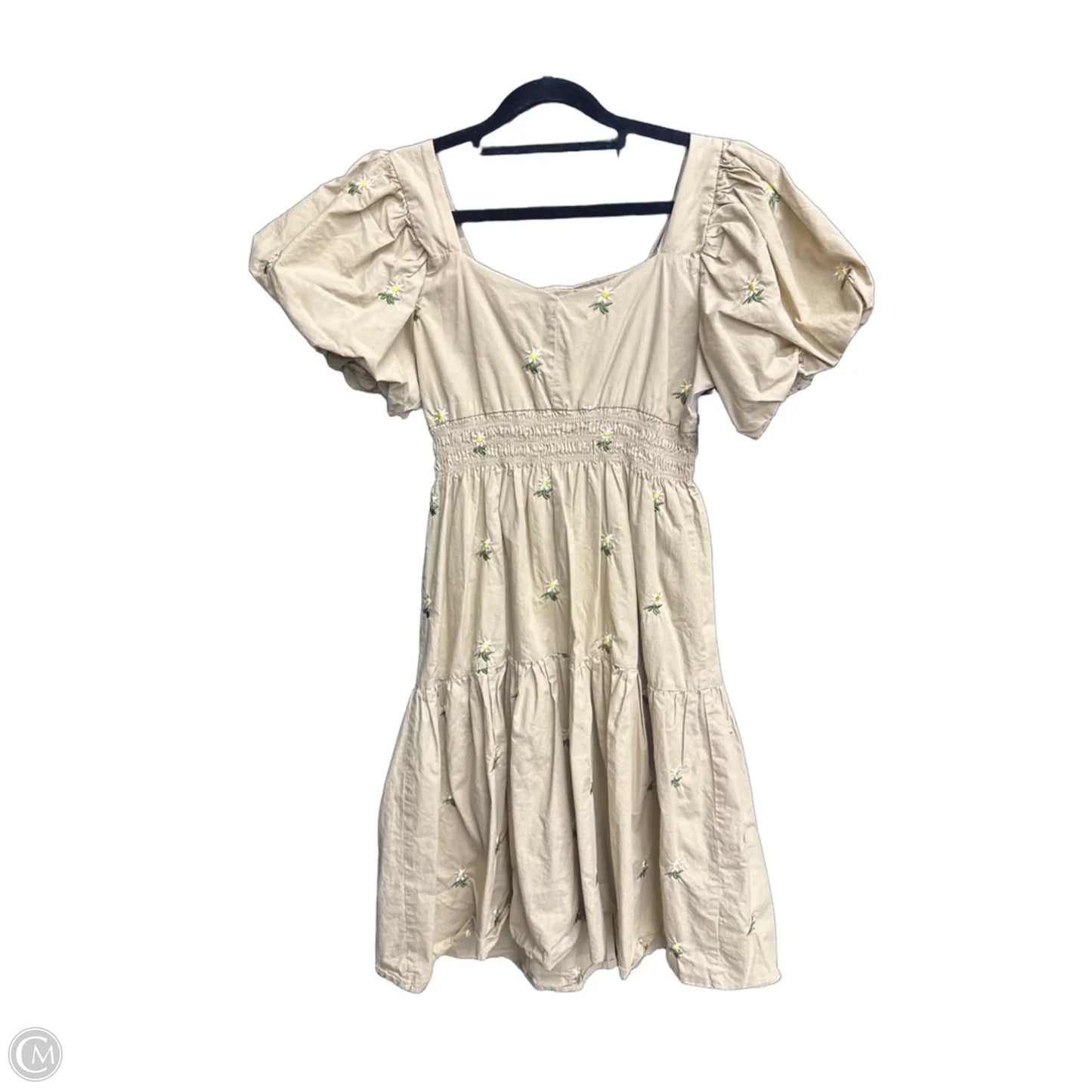 Dress Casual Midi By Clothes Mentor In Brown, Size: S