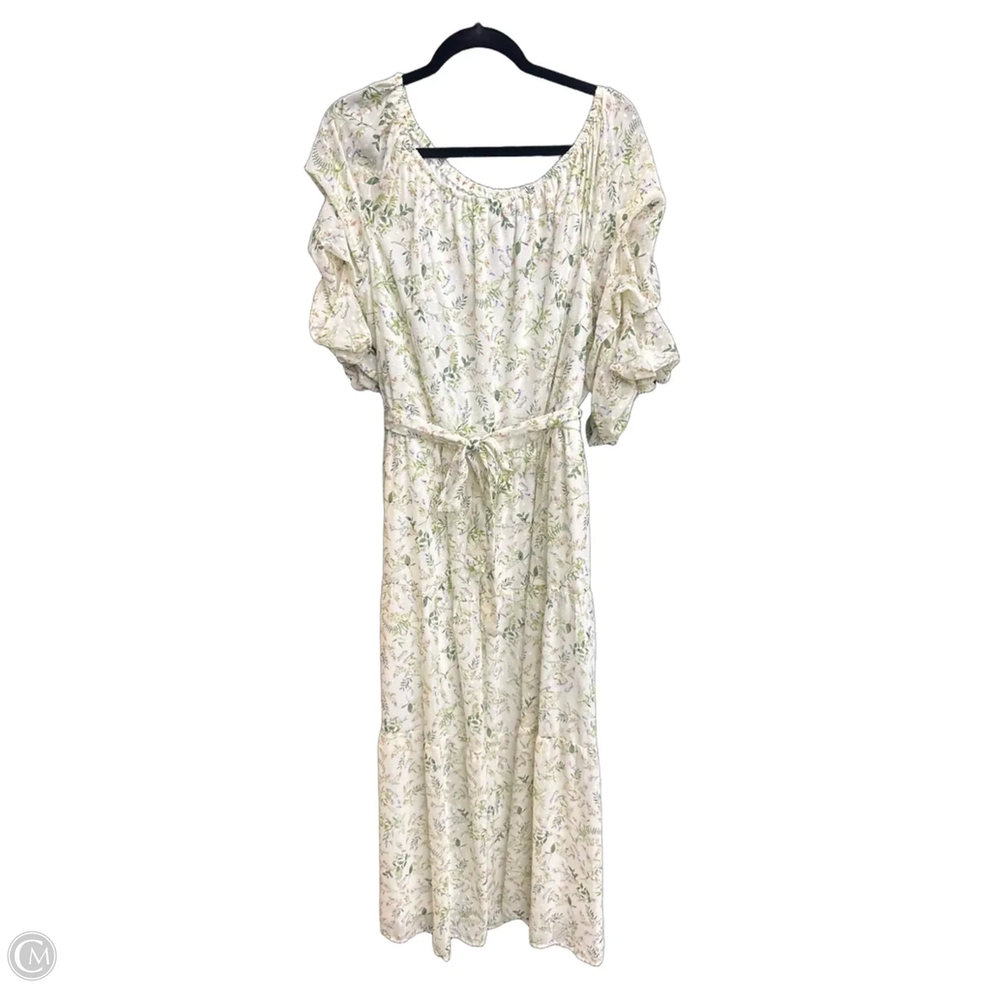 Dress Casual Maxi By Clothes Mentor In Floral Print, Size: Xl