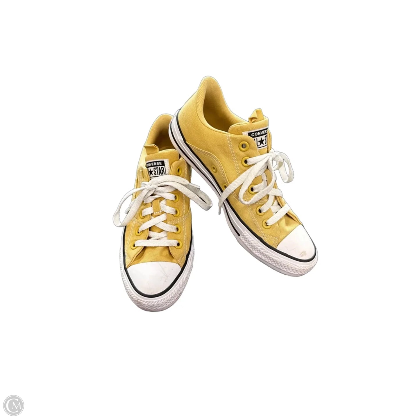 Shoes Sneakers By Converse In Yellow, Size: 7