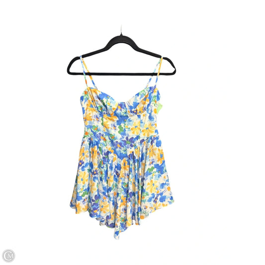 Dress Casual Short By Clothes Mentor In Floral Print, Size: Xs