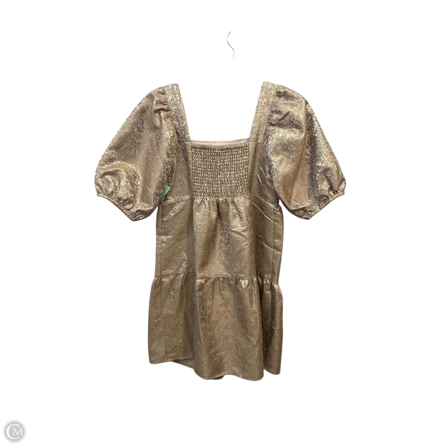 Dress Party Short By Versona In Gold, Size: S