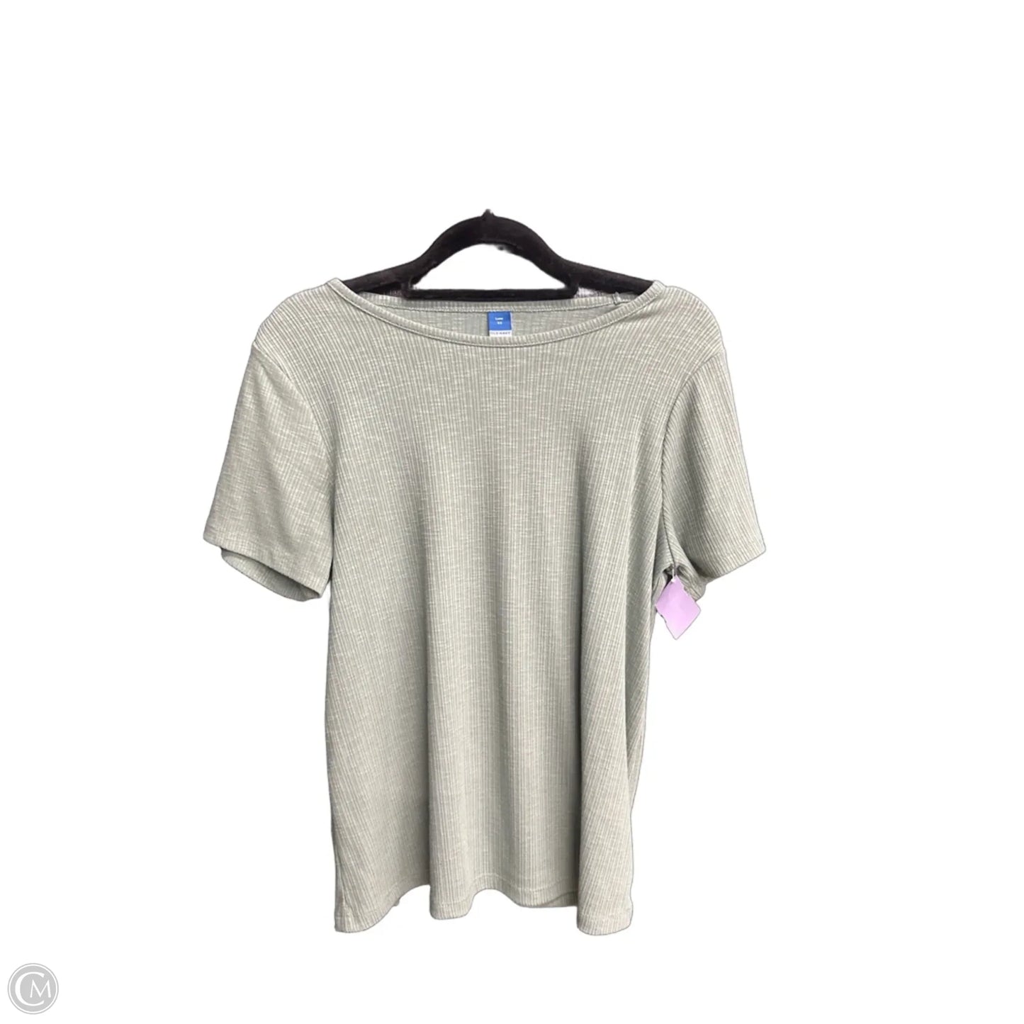 Top Short Sleeve By Old Navy In Green, Size: Xs