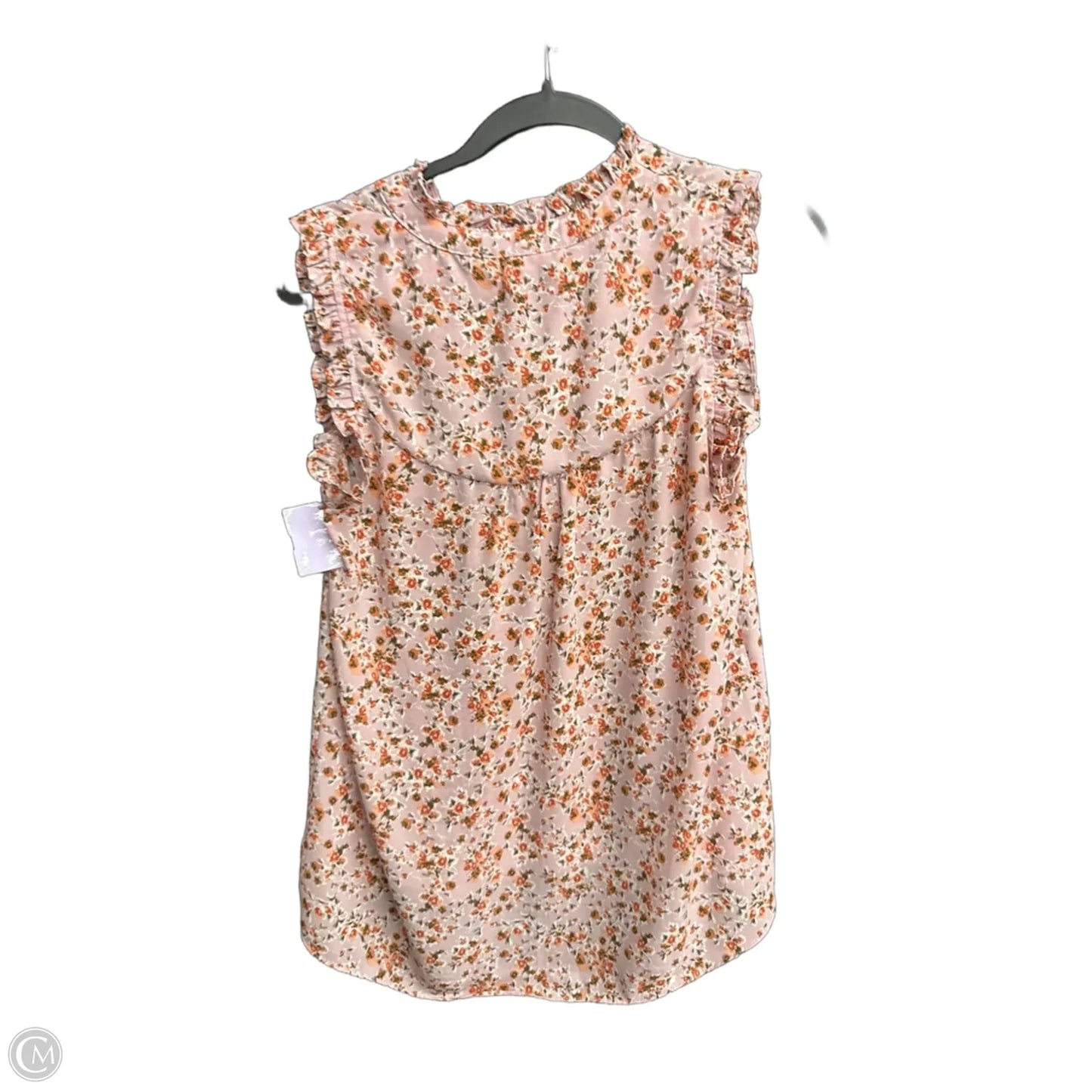 Top Sleeveless By Clothes Mentor In Floral Print, Size: Xs
