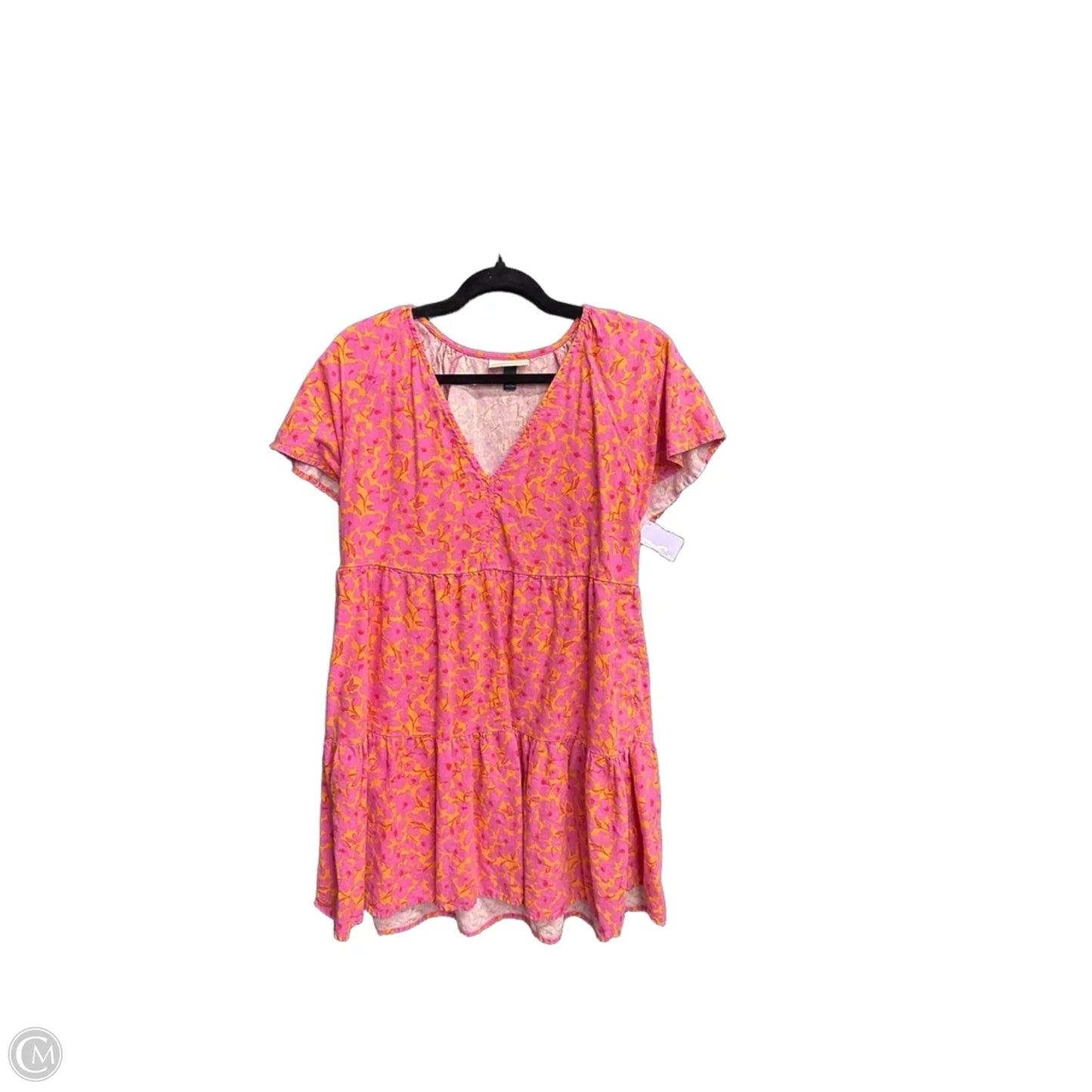 Dress Casual Short By Universal Thread In Floral Print, Size: M