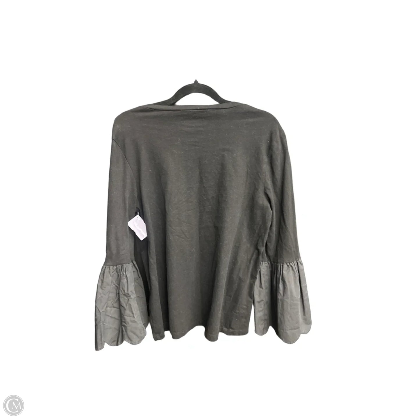 Top 3/4 Sleeve By English Factory In Black, Size: M