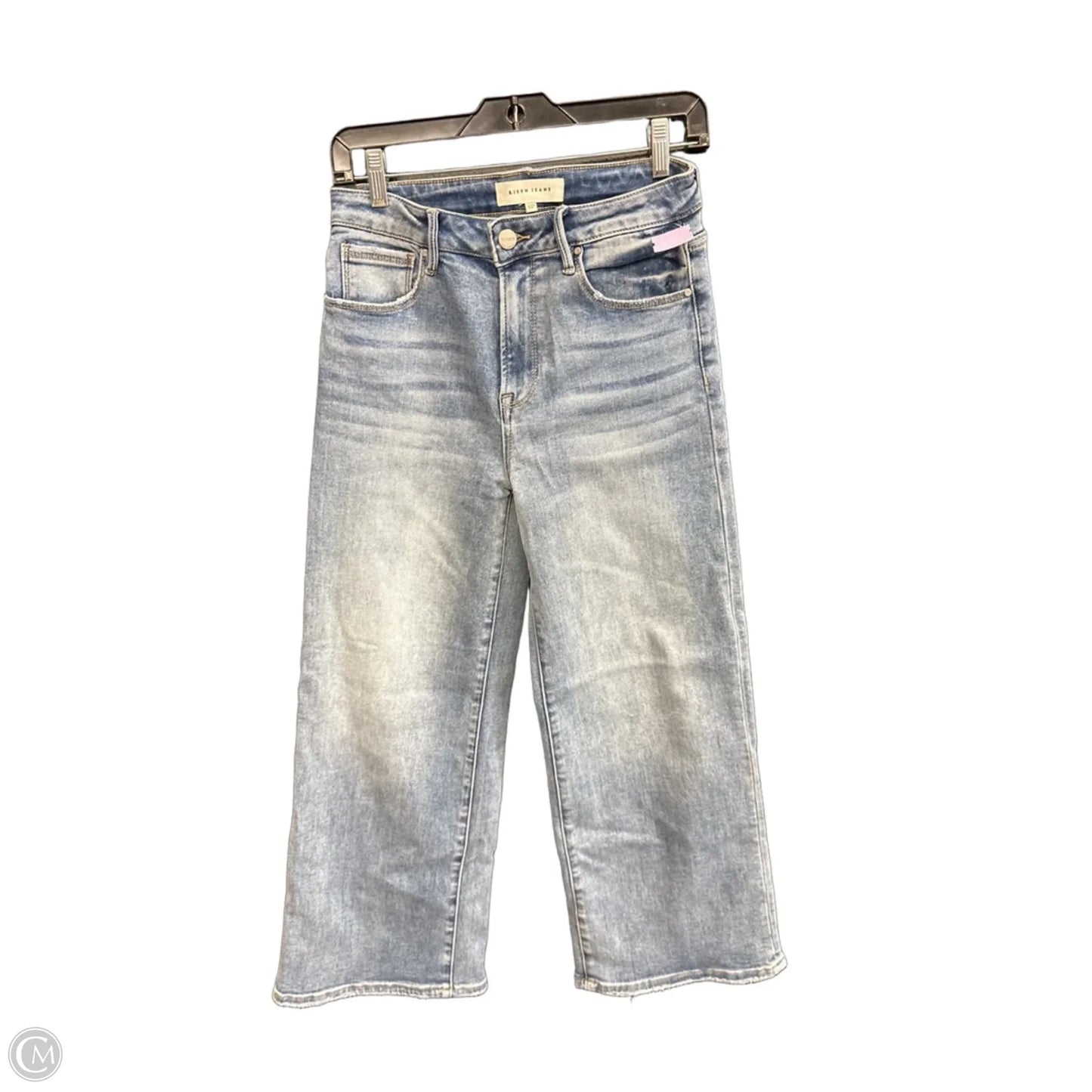 Jeans Straight By Clothes Mentor In Blue Denim, Size: 4