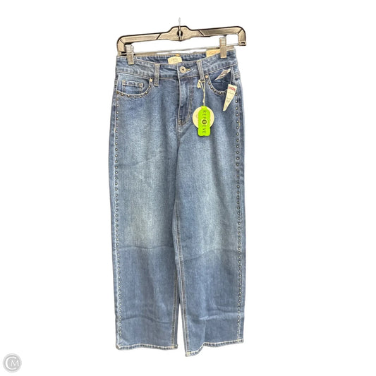 Jeans Straight By Clothes Mentor In Blue Denim, Size: 2