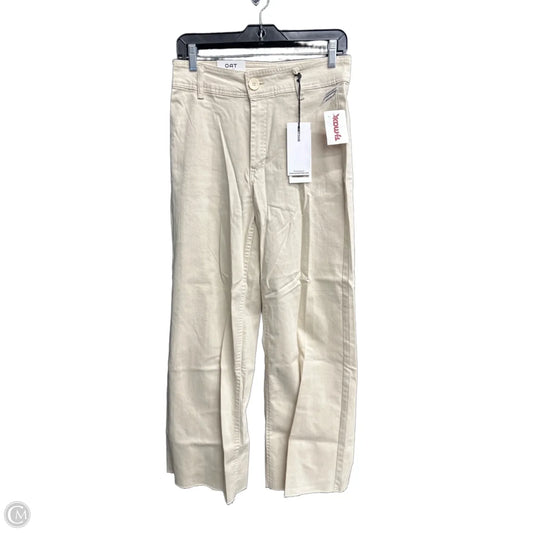 Jeans Straight By Oat In Beige, Size: 4