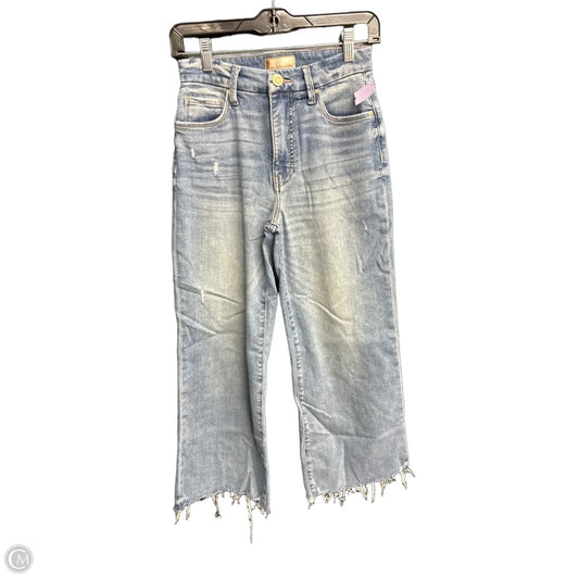 Jeans Straight By Kut In Blue Denim, Size: 0