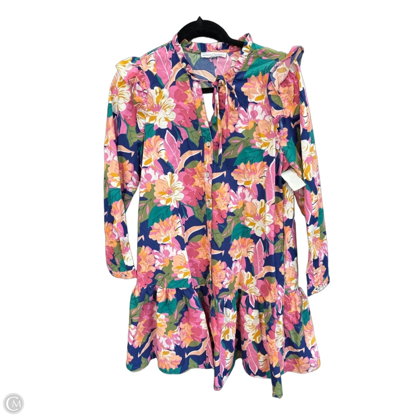 Dress Casual Short By Michelle Mcdowell In Floral Print, Size: S
