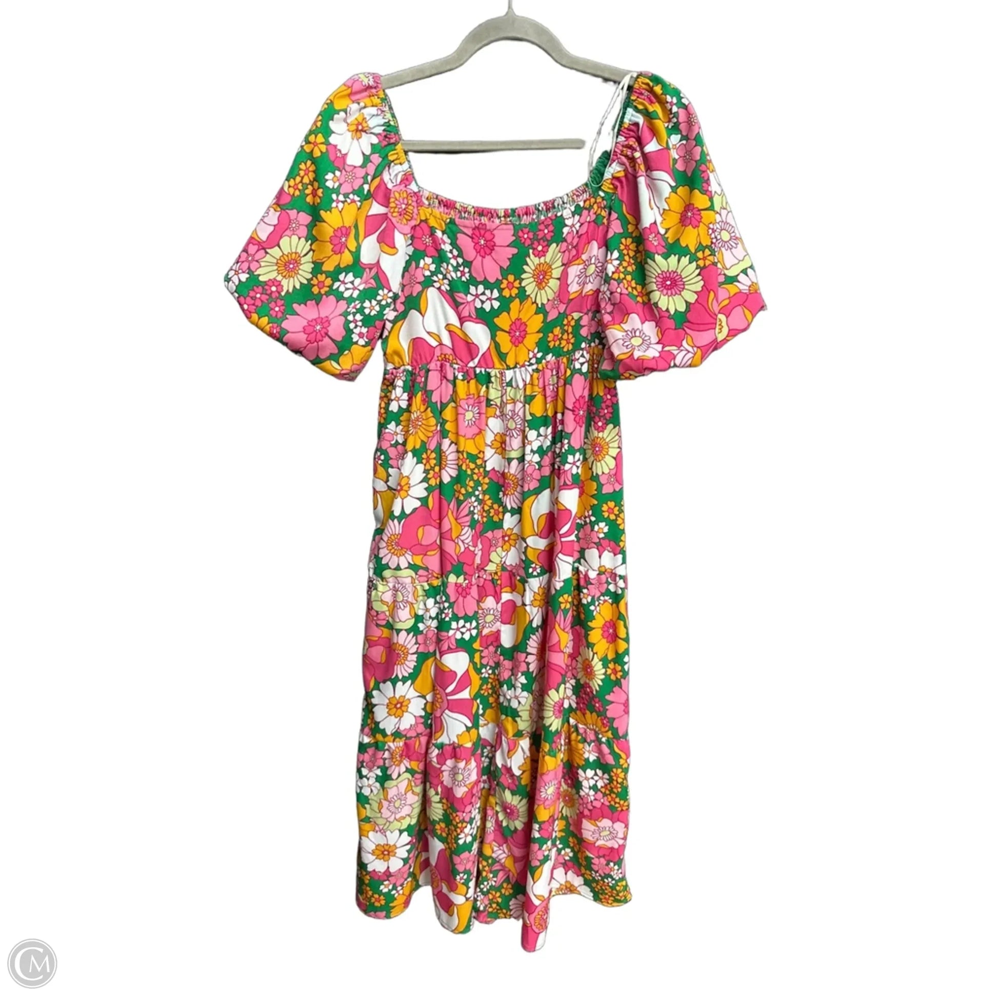 Dress Casual Maxi By Umgee In Floral Print, Size: S