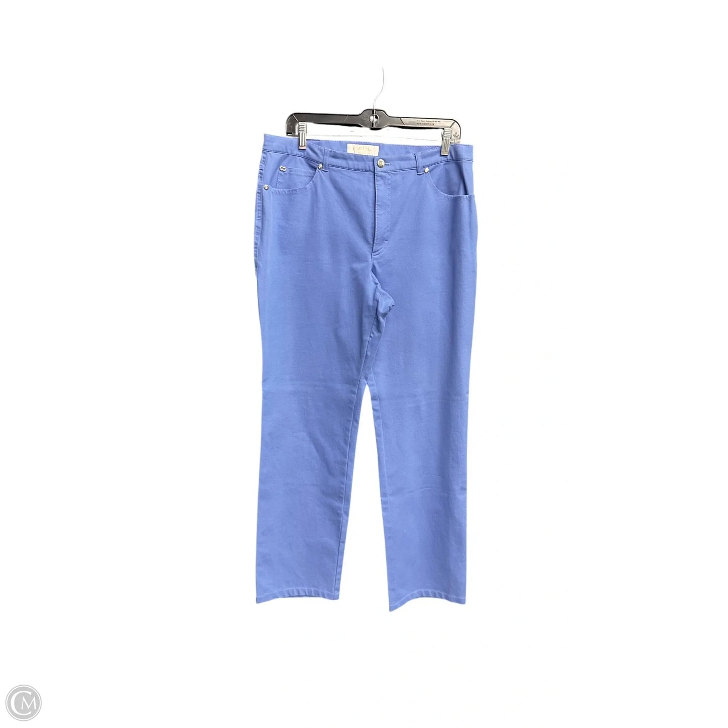 Pants Designer By Escada In Blue, Size: 14