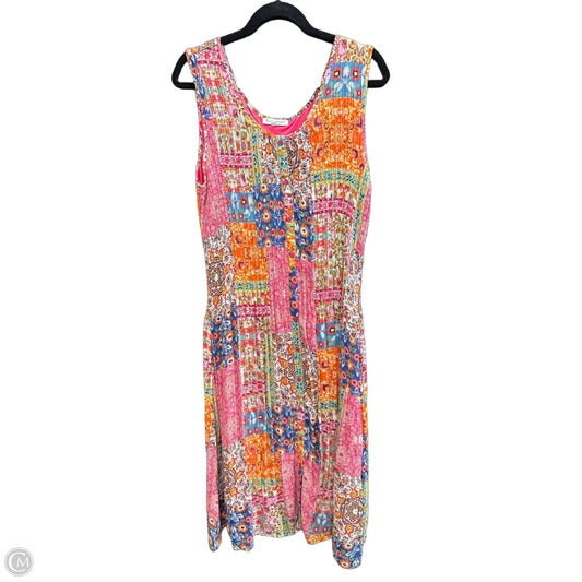 Dress Casual Midi By Northstyle In Multi-colored, Size: 2x